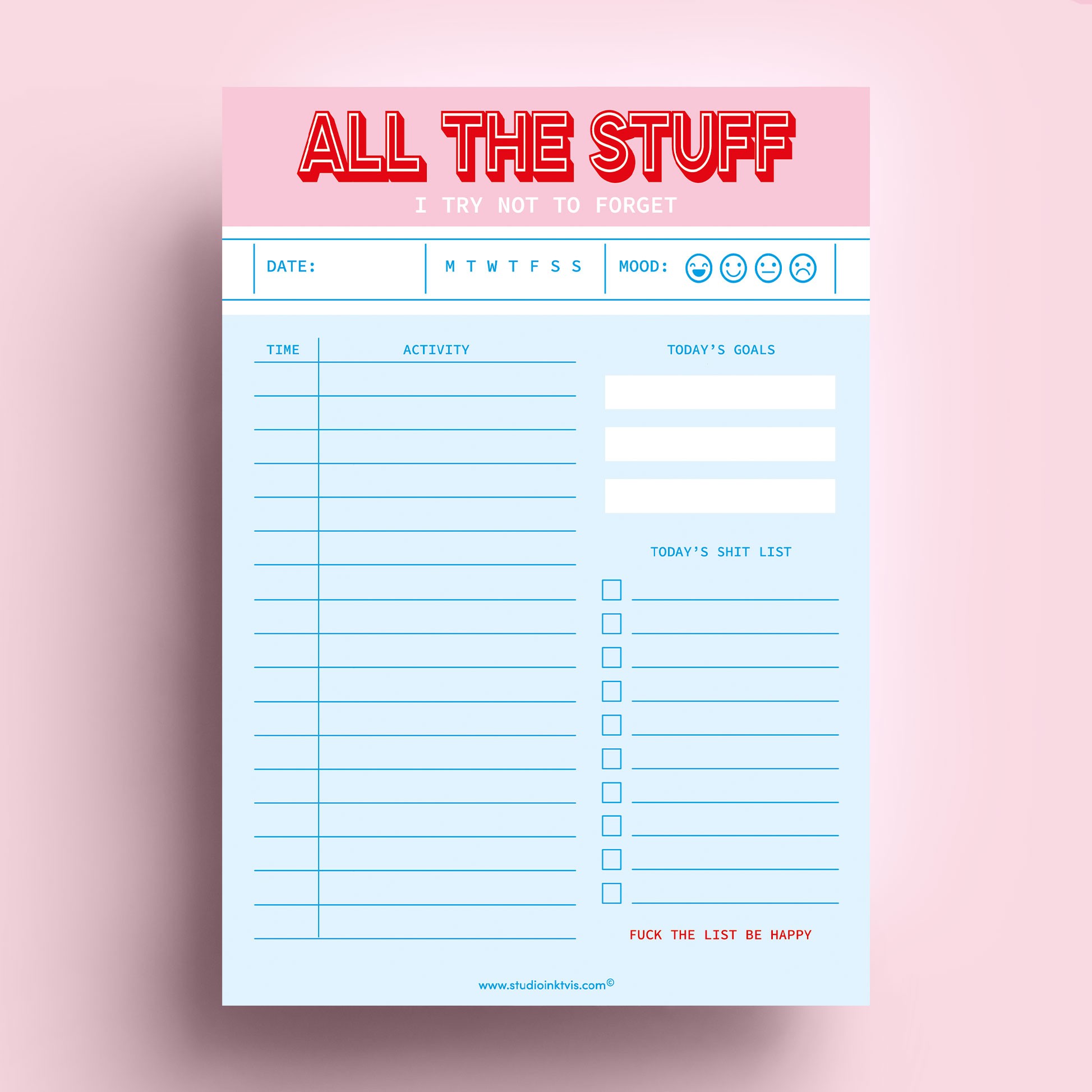 Planner A5 All the stuff I try not to forget - c63cb1a4-3887-4bc4-9e2f-5de077c50372.jpg